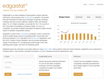 Tablet Screenshot of edgarstat.com